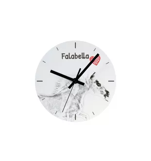Falabella - horloge murale avec cheval, horloge de table avec impression, décoration personnalisée de la maison de la marque Art-Dog