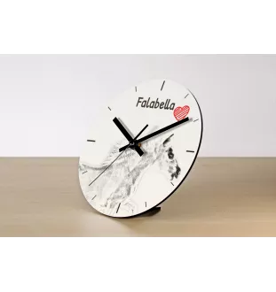 Falabella - Wanduhr mit Pferd, Uhr mit Druck für das Regal, personalisierte Hausdekoration der Marke Art-Dog