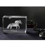 Falabella - Kristall-Anhänger mit Foto eines Pferdes, beleuchteter Anhänger, einzigartiges Geschenk der Marke Art-Dog