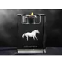 Czech Warmblood - Candle holder with picture of a horse, crystal tealight holder, personalised gift by Art-Dog brand