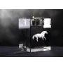 Czech Warmblood - Candle holder with picture of a horse, crystal tealight holder, personalised gift by Art-Dog brand