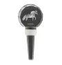 Falabella - Crystal bottle stopper with horse, unique wine stopper with photo, personalised gift for sommelier by Art-Dog brand