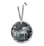 Falabella - boule de Noël en cristal avec une photo, photo de cheval dans le cristal, décoration personnalisée pour sapin de Noël de la marque Art-Dog