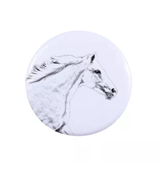 Czeski koń gorącokrwisty pierścionek z koniem mały Art-Dog