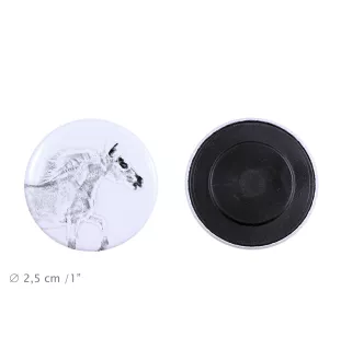 Falabella - aimant avec cheval, empreinte exceptionnelle de cheval de la marque Art-Dog