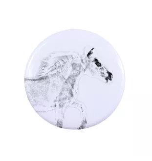 Falabella - Bague de collection avec l'image d'un cheval, produit fait à la main, marque Art-Dog