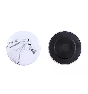 Tschechisches Warmblut - Magnet mit Pferd, ein einzigartiges Abdruck des Pferdes der Marke Art-Dog