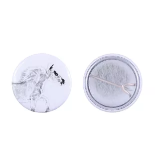 Falabella - shirt accessory, bag pin, perfect gift with the option to add your brand graphics from Art-Dog.