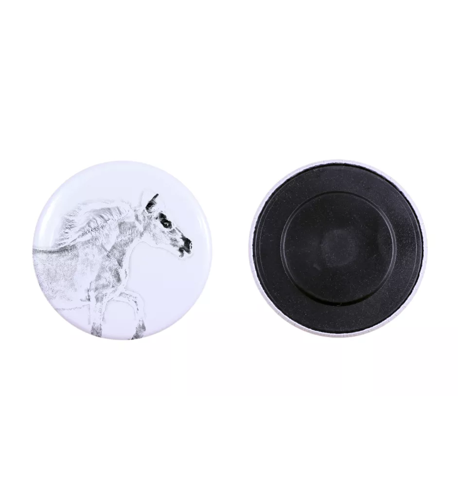 Falabella - Magnet mit Pferd, ein einzigartiges Abdruck des Pferdes der Marke Art-Dog