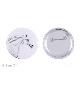 Tschechisches Warmblut - Magnet mit Pferd, ein einzigartiges Abdruck des Pferdes der Marke Art-Dog