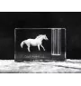 Tschechisches Warmblut - Stifthalter, Kristallorganisator mit Bild eines Pferdes, einzigartige Schreibtischdekoration der Marke Art-Dog