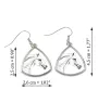 Czech Warmblood - earrings with a horse, hanging earrings with a picture, personalized jewelry with Art-Dog brand print