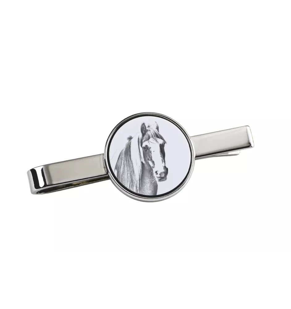 Fellpony - Krawattennadel mit Pferd, personalisierter Krawattenclip, einzigartiges Geschenk für Männer von der Marke Art-Dog