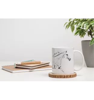 Czech Warmblood - cup with a dog, personalized cup with a print, a classic gift for everyone from the Art-Dog brand