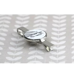 Fellpony - Krawattennadel mit Pferd, personalisierter Krawattenclip, einzigartiges Geschenk für Männer von der Marke Art-Dog
