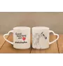 Falabella - Tasse mit Hund, entzückende Tasse mit herzförmigem Henkel, universelles Geschenk der Marke Art-Dog