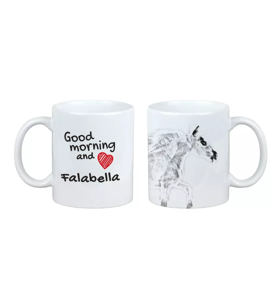 Falabella kubek z koniem good morning Art-Dog
