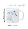 Czech Warmblood - cup with a horse, cute cup with graphics, a gift with your photo from the Art-Dog brand