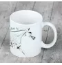Cheval de sang tchèque - tasse avec un cheval, une tasse charmante avec une illustration, un cadeau avec votre photo de la marque Art-Dog
