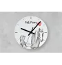 Fell Pony - wall clock with a horse, shelf clock with a print, personalized home decoration from the Art-Dog brand