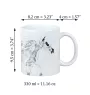 Falabella - tasse avec un cheval, une tasse joyeuse pour les amoureux des chiens, un cadeau personnalisé de la marque Art-Dog