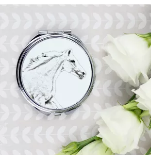 Czeski koń gorącokrwisty lusterko z koniem Art-Dog