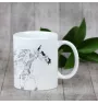 Falabella - tasse avec un cheval, une tasse joyeuse pour les amoureux des chiens, un cadeau personnalisé de la marque Art-Dog