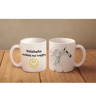 Falabella - Becher mit Pferd, fröhlicher Becher für Hundefreunde, personalisiertes Geschenk der Marke Art-Dog