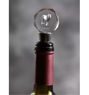 Poney Fell - Bouchon de bouteille, bouchon de vin en cristal avec image d'un cheval, cadeau personnalisé pour barman par la marque Art-Dog