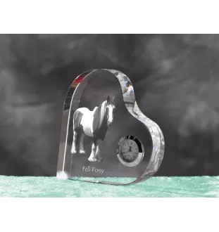 Kuc Fell zegar w kształcie serca z koniem Art-Dog