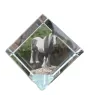 Fell Pony - crystal cube with a horse picture, horse picture in crystal, cubic paperweight from Art-Dog brand