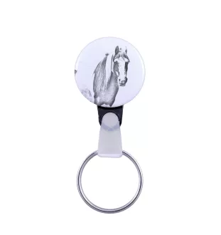 Fellpony - ein einzigartiger Schlüsselanhänger mit einem Pferdebild, handgefertigtes Produkt, leicht und handlich, Anhänger der Marke Art-Dog