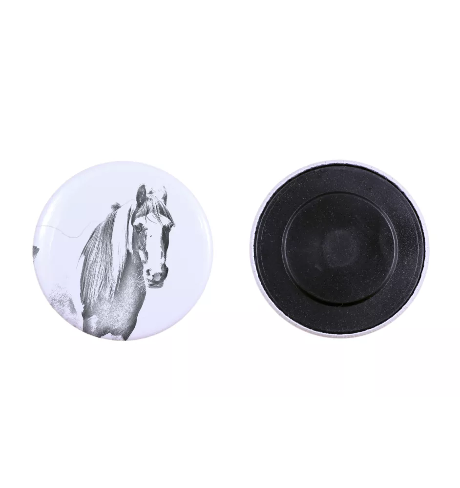 Fellpony - Magnet mit Pferd, ein einzigartiges Abdruck des Pferdes der Marke Art-Dog
