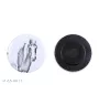Fellpony - Magnet mit Pferd, ein einzigartiges Abdruck des Pferdes der Marke Art-Dog