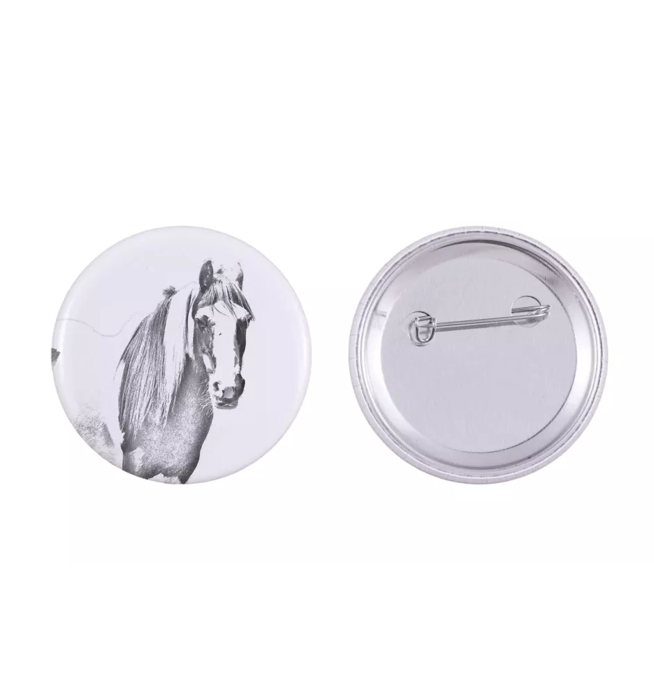 Fellpony - Magnet mit Pferd, ein einzigartiges Abdruck des Pferdes der Marke Art-Dog