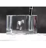 Poney Fell - Porte-stylos, organiseur en cristal avec image d'un cheval, décoration de bureau unique par la marque Art-Dog