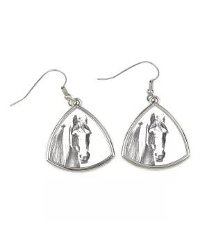 Poney Fell - boucles d'oreilles avec un cheval, boucles d'oreilles pendantes avec une image, bijoux personnalisés avec l'impression de la marque Art-Dog