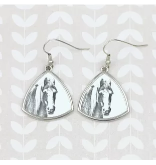Fell Pony - earrings with a horse, hanging earrings with a picture, personalized jewelry with Art-Dog brand print