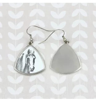 Fell Pony - earrings with a horse, hanging earrings with a picture, personalized jewelry with Art-Dog brand print