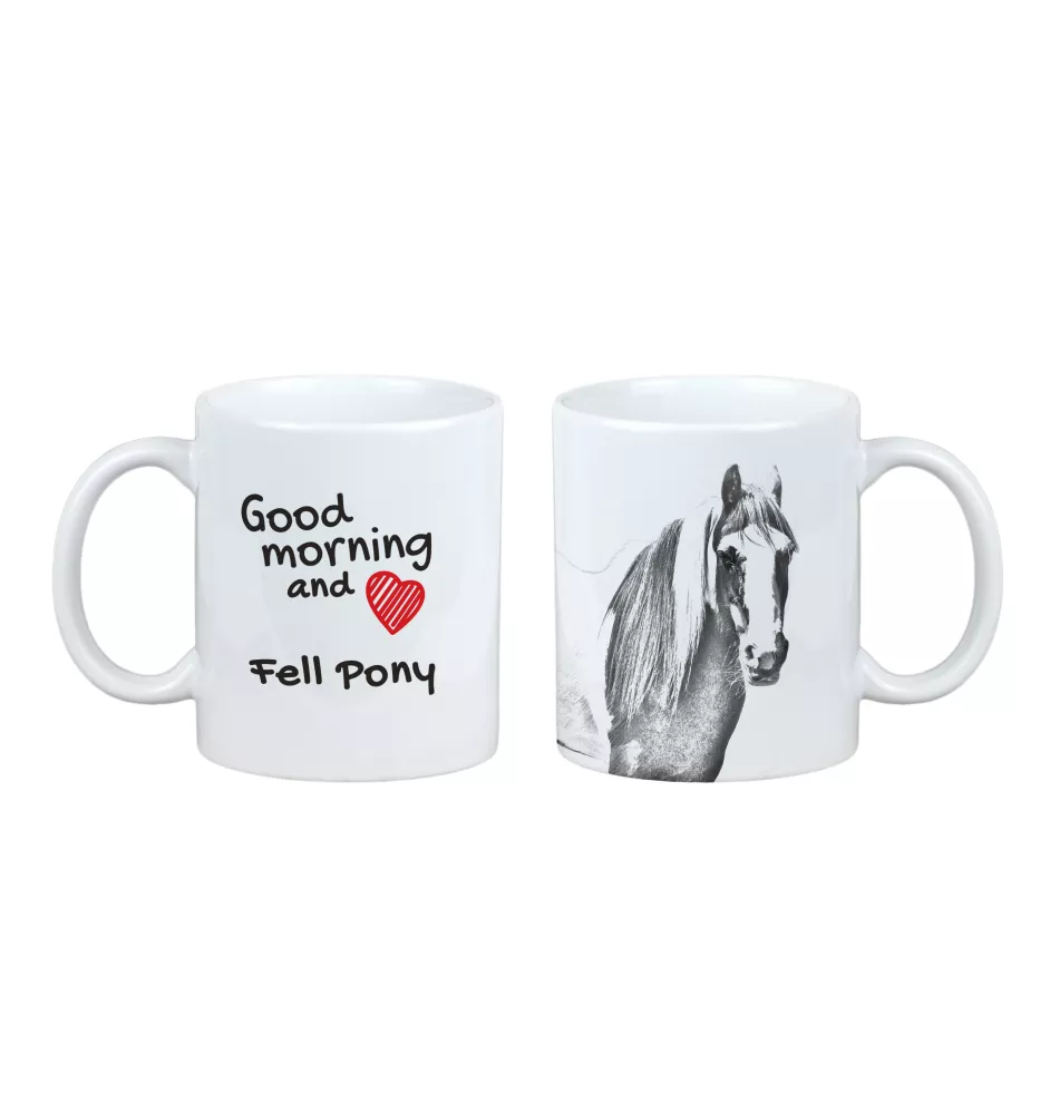 Fellpony - Tasse mit Hund, personalisierte Tasse mit Druck, klassisches Geschenk für jeden von der Marke Art-Dog.