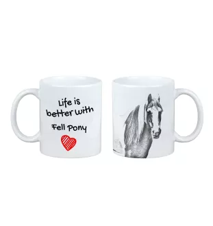 Fellpony - Tasse mit Pferd, Tasse mit Bild, personalisiertes Geschenk der Marke Art-Dog