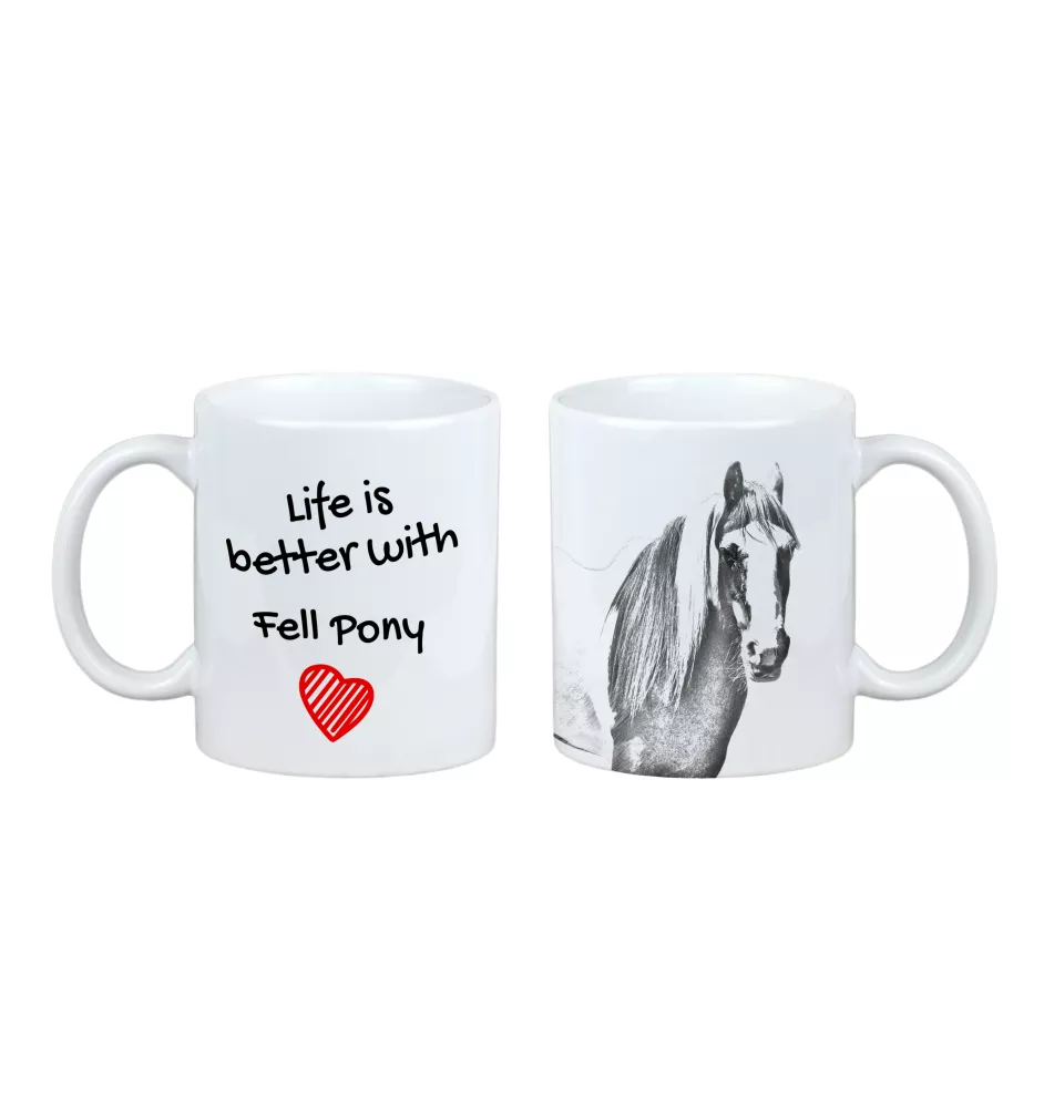 Fell Pony - mug with a horse, mug with a photo, personalized gift from the Art-Dog brand