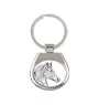 Freiberger - porte-clés avec un cheval, porte-clés imprimé, breloque personnalisée de la marque Art-Dog