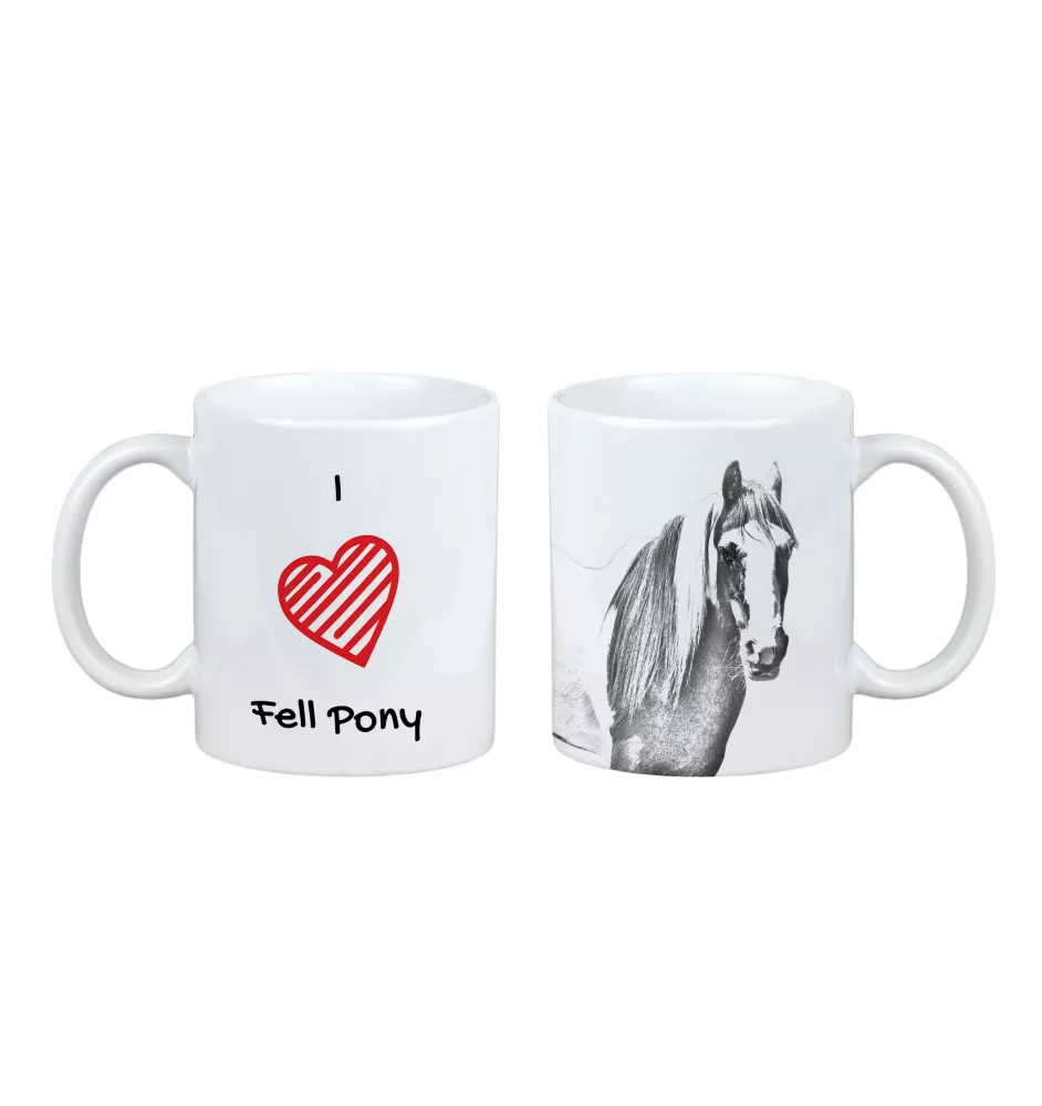Poney Fell - tasse avec un cheval, une tasse charmante avec une illustration, un cadeau avec votre photo de la marque Art-Dog