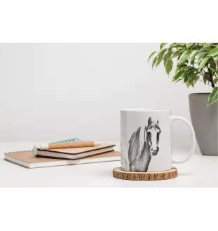 Poney Fell - tasse avec un cheval, une tasse charmante avec une illustration, un cadeau avec votre photo de la marque Art-Dog