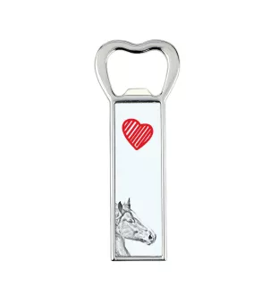 Freiberger - ouvre-bouteille avec un cheval, ouvre-bouteille personnalisé pour le réfrigérateur, cadeau unique pour homme de la marque Art-Dog