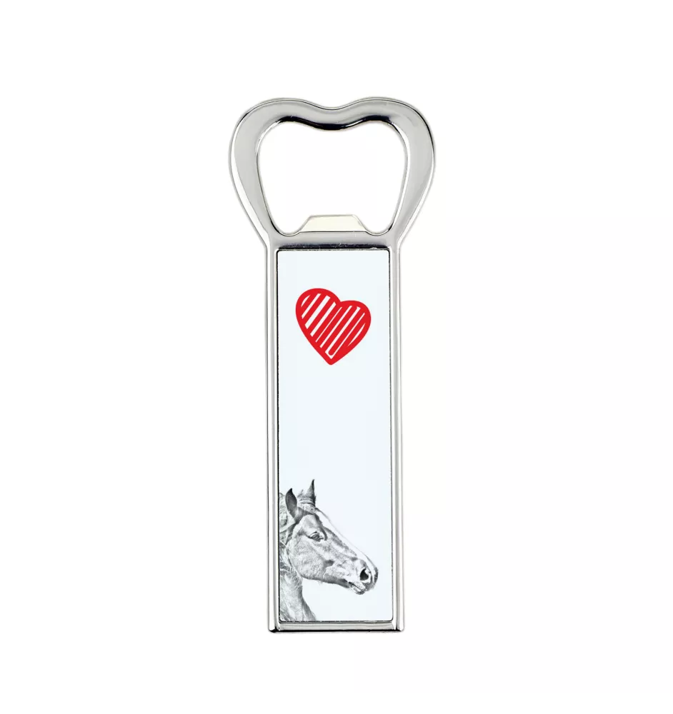 Freiberger - ouvre-bouteille avec un cheval, ouvre-bouteille personnalisé pour le réfrigérateur, cadeau unique pour homme de la marque Art-Dog
