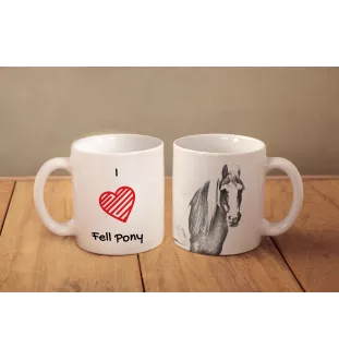 Fellpony - Tasse mit Pferd, niedliche Tasse mit Grafik, Geschenk mit Ihrem Foto von der Marke Art-Dog