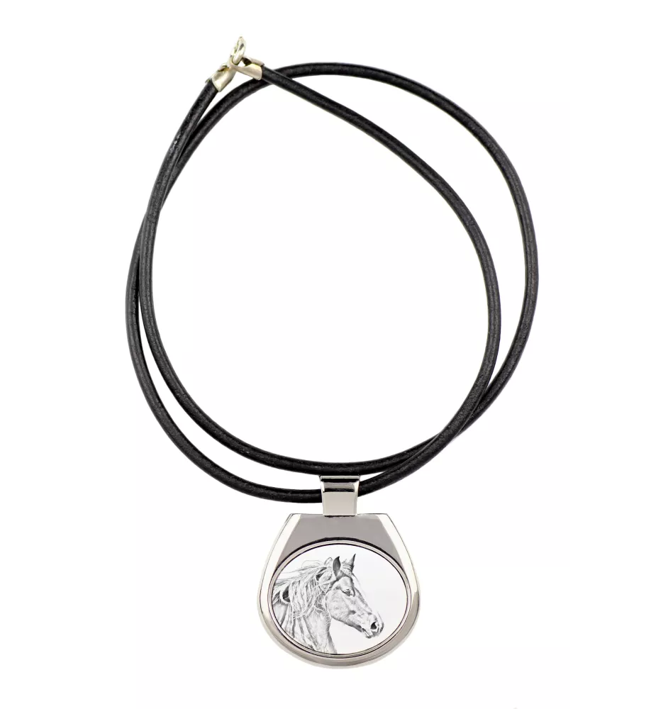 Freiberger - collier avec un cheval, pendentif personnalisé avec une photo, un collier unique pour femmes et hommes de la marque Art-Dog