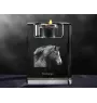 Freiberger - Candle holder with picture of a horse, crystal tealight holder, personalised gift by Art-Dog brand